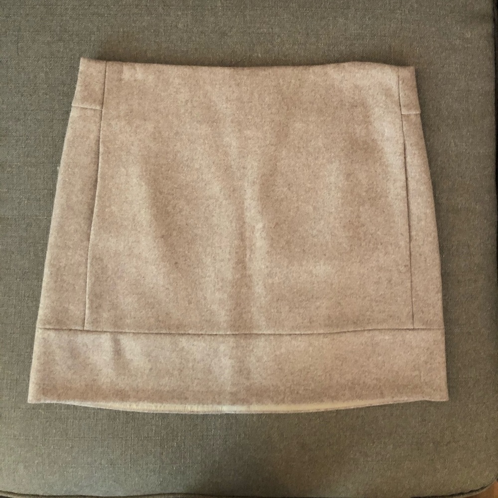 NWT J. crew wool skirt size 0